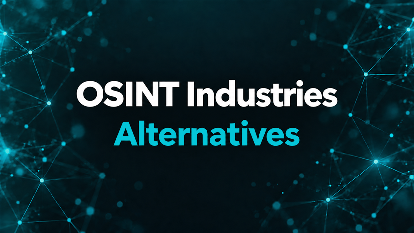OSINT Industries alternatives